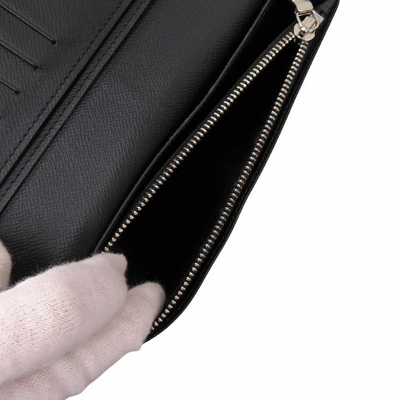 Louis Vuitton Portefeuille Plaza NM Taiga M30715 Grey Long Wallet LV 0669 Louis - Picture 6 of 7